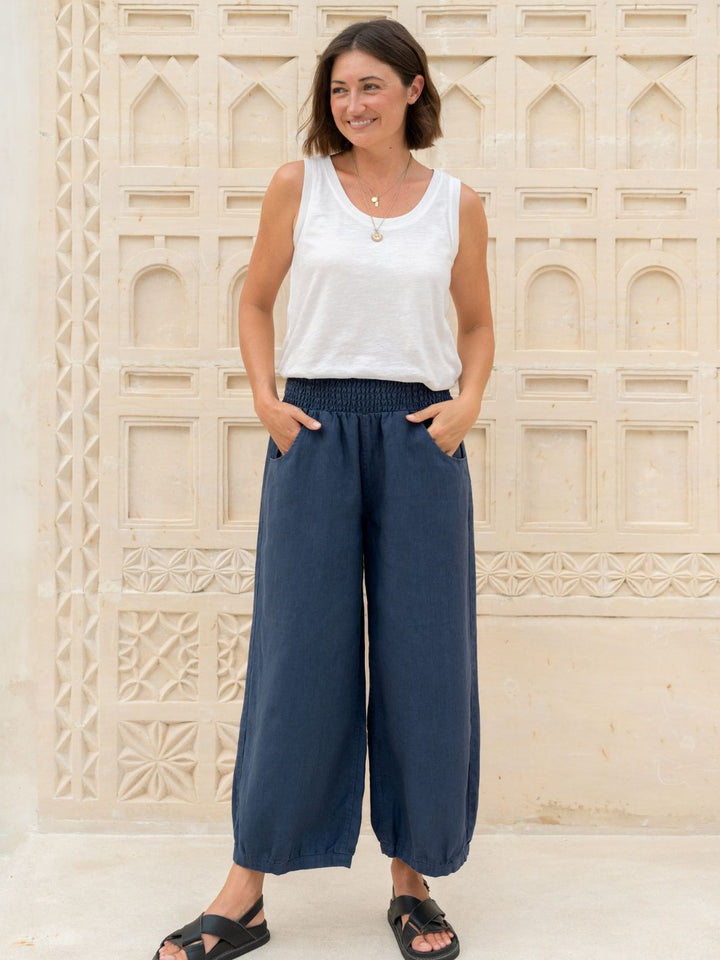 Inese | Relaxed Linen Pants