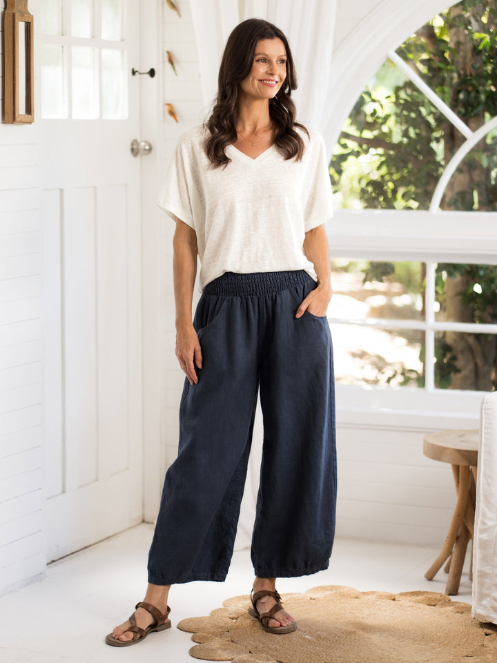 Inese | Relaxed Linen Pants