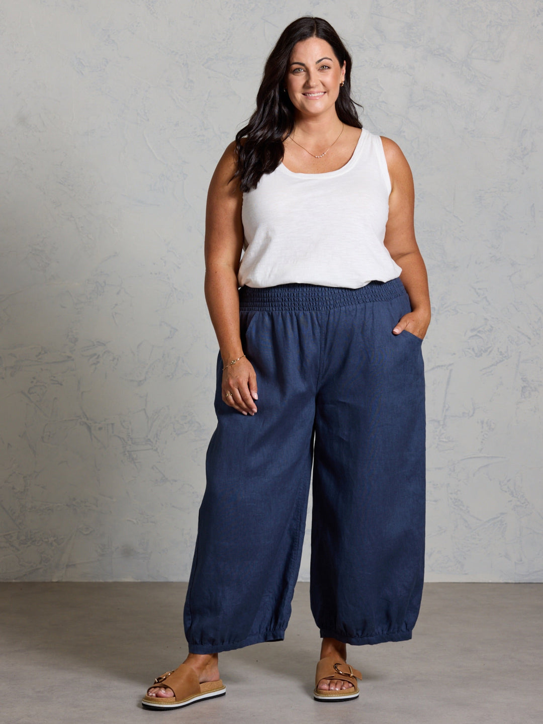 Inese | Relaxed Linen Pants