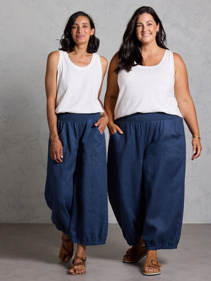 Inese | Relaxed Linen Pants